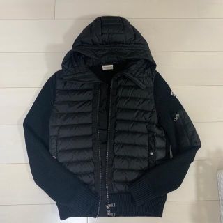 モンクレール(MONCLER)の専用商品　ほぼ未使用　モンクレール  ダウンニット　ブラック　サイズS(ダウンジャケット)