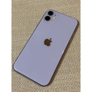 アイフォーン(iPhone)のiPhone11 128gb パープル　ジャンク品(スマートフォン本体)