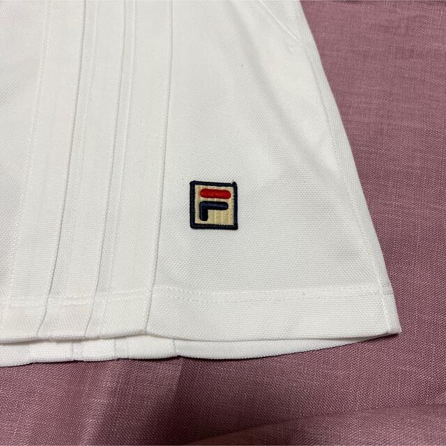 FILA(フィラ)のフィラFILA 白スコートＳ スポーツ/アウトドアのテニス(ウェア)の商品写真