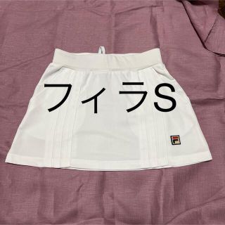 フィラ(FILA)のフィラFILA 白スコートＳ(ウェア)