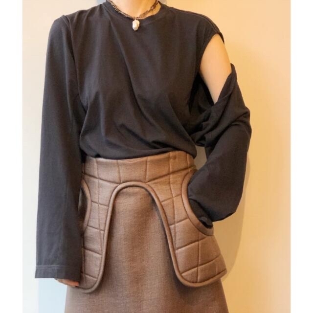 FUMIKA_UCHIDA - フミカウチダ セパレート SEPARATE LONG-SLEEVE TEEの