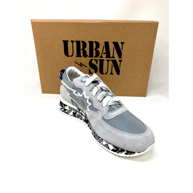 訳あり新品 URBAN SAN スニーカー メンズ 約26.5㎝〜27㎝ の通販 by