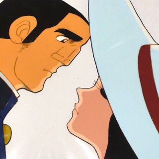 セル画「野球狂の詩」水島新司・第16話 ウォッス10番・夕子・1977年