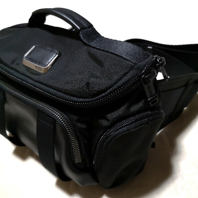 トラディショナルウェザーウエア TUMI トゥミ☆Newport Utility Poch黒