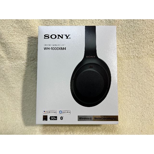 【超美品】SONY  WH-1000XM4 ブラックヘッドフォン/イヤフォン