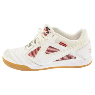 シュプリーム(Supreme)のSUPREME シュプリーム 18AW×NIKE SB GATO QS×ナイキ エスビー ガト ローカットスニーカー ホワイト AR9821-116(スニーカー)