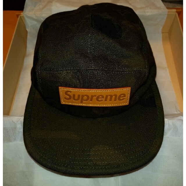 LOUIS VUITTON Louisvuitton Supreme cap ルイヴィトンモノグラムキャップの通販 by weather's shop｜ルイヴィトンならラクマ