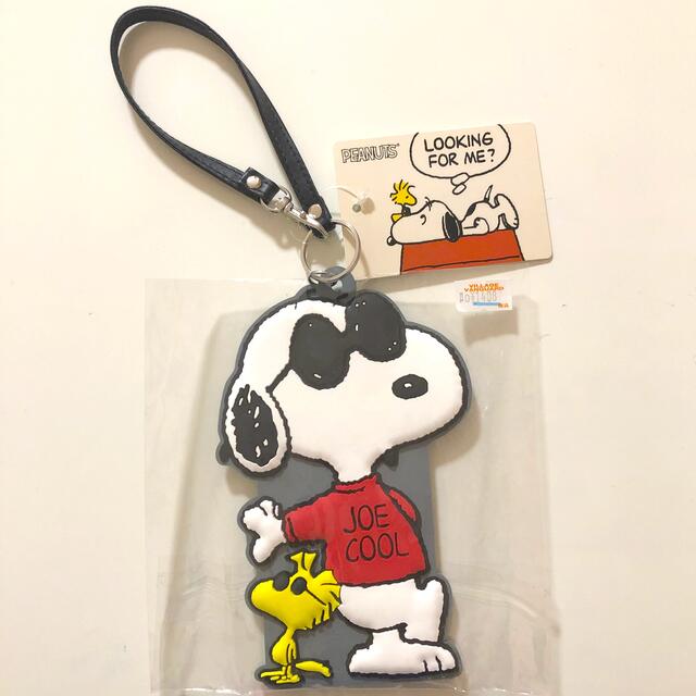 SNOOPY(スヌーピー)のラバーICカードケース　Joe Cool レディースのファッション小物(パスケース/IDカードホルダー)の商品写真