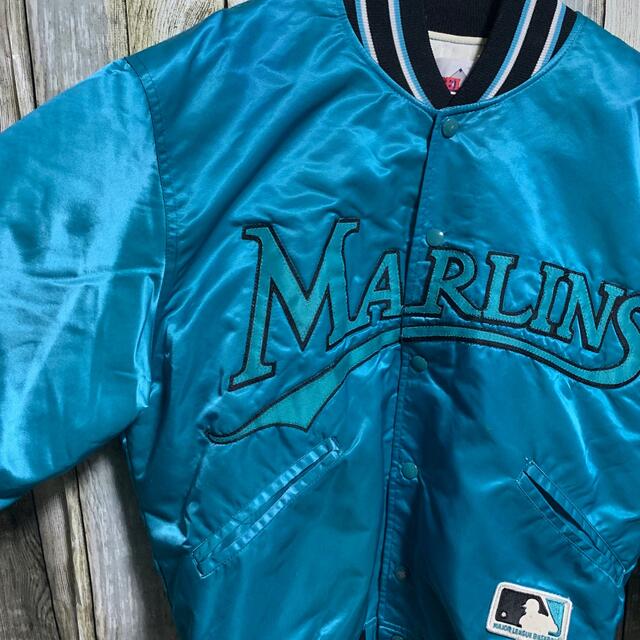 90s MLB MARLINS スタジャンの通販 by ビエリーズshop｜ラクマ