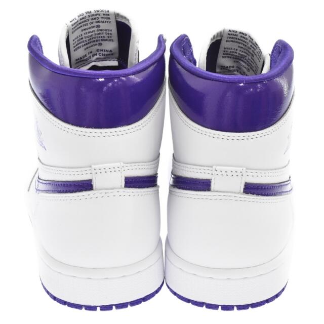 NIKE ナイキ WMNS AIR JORDAN 1 RETRO HIGH OG COURT PURPLE ウィメンズエアジョーダン1レトロハイコートパープルハイカットスニーカー CD0461 151 US9.5 ホワイト 3