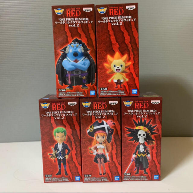 ワンピース FILM RED ワールドコレクタブルフィギュアvol.2 ワーコレ | フリマアプリ ラクマ