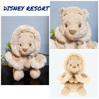 ディズニー(Disney)の★DISNEY RESORT 新品タグ付き くまのぷーさんベージュぬいぐるみ(ぬいぐるみ)