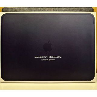 アップル(Apple)のMacBook AIR／Pro   13インチ用 レザースリーブ(PC周辺機器)