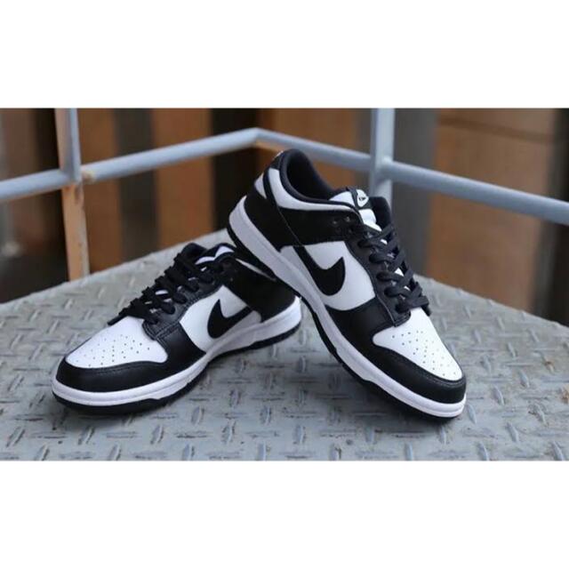 新品 NIKE DUNK LOW パンダ White BLACK  27.5