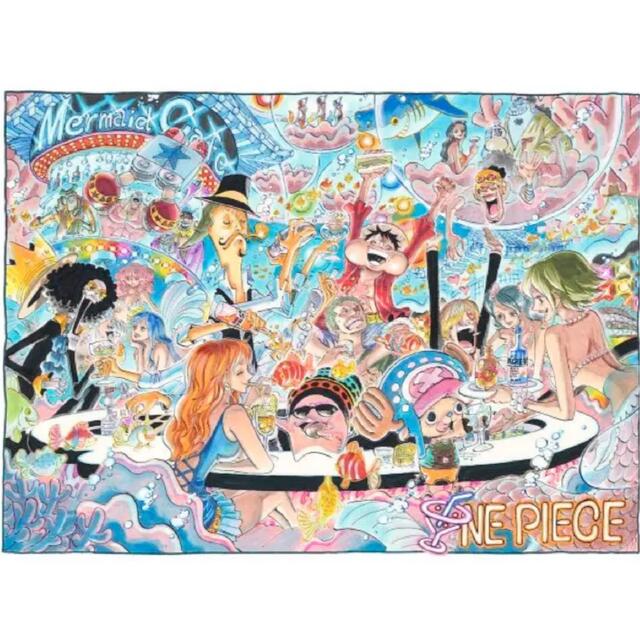 マンガアート　ONE PIECE  マーメイドカフェ　ワンピースマーメイドカフェ