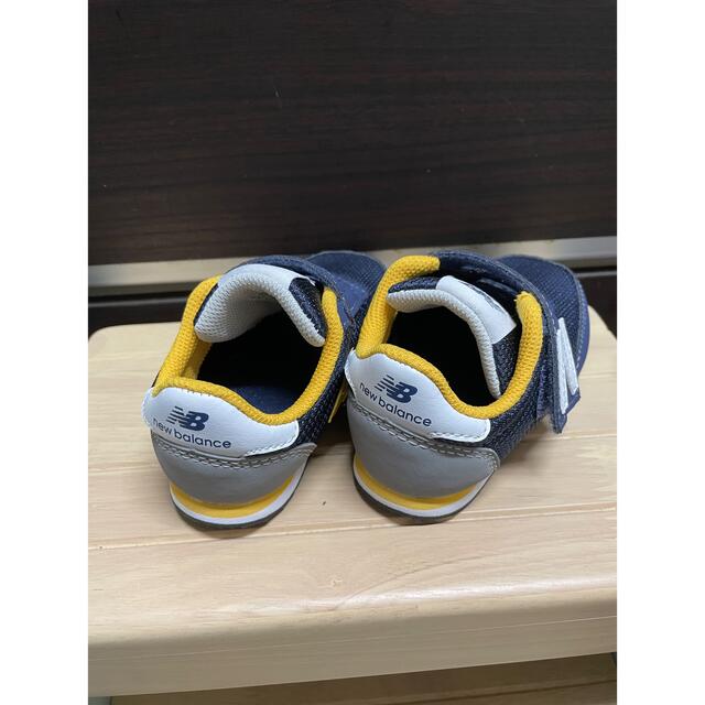 New Balance(ニューバランス)の【美品】ニューバランス　スニーカー キッズ/ベビー/マタニティのベビー靴/シューズ(~14cm)(スニーカー)の商品写真