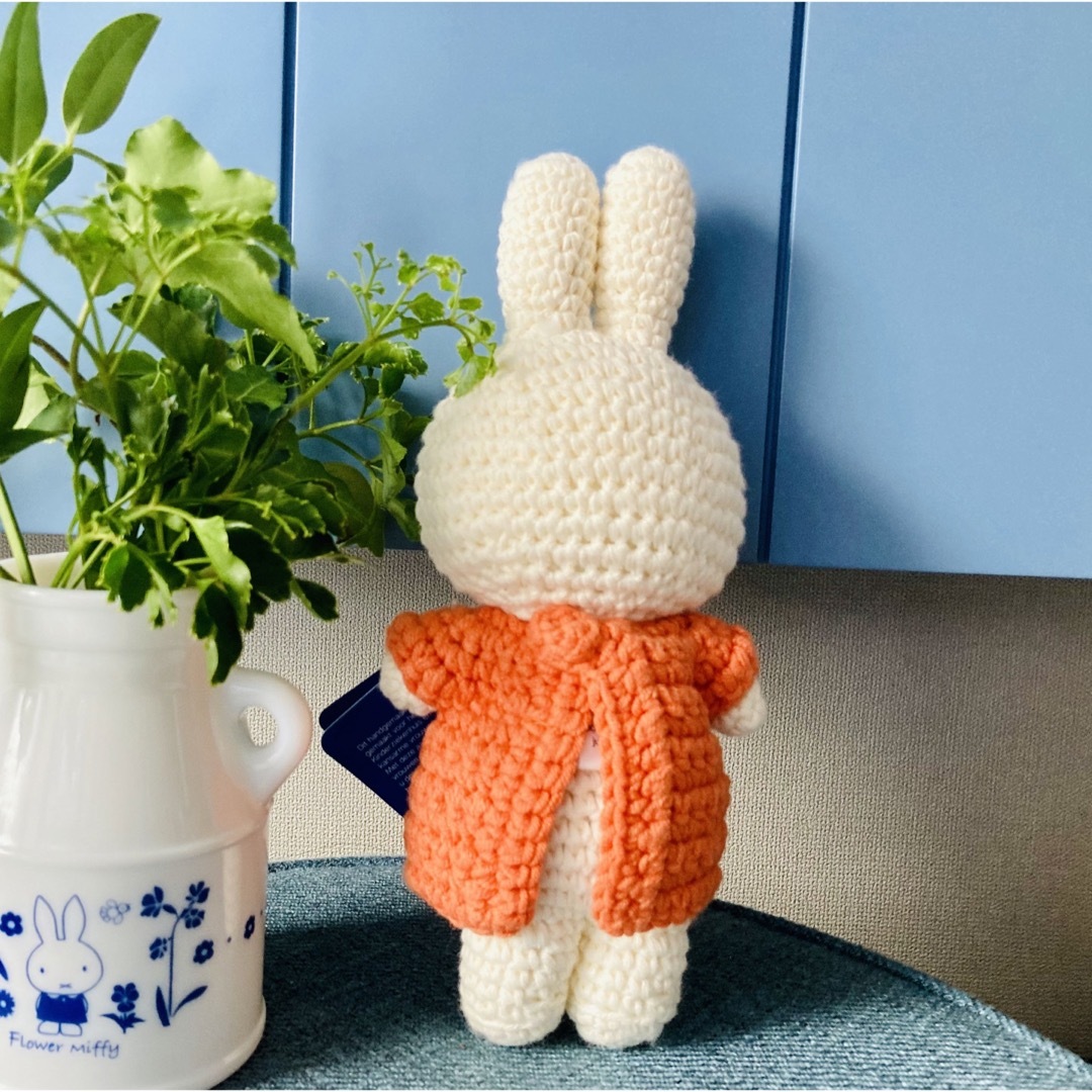 miffy(ミッフィー)の【ミッフィーあみぐるみ】ユトレヒトウィルヘルミナ小児病院限定19cmチューリップ ハンドメイドのぬいぐるみ/人形(あみぐるみ)の商品写真