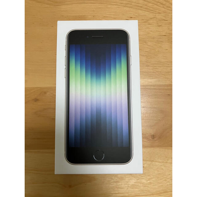 iPhone SE 第3世代 スターライト(ホワイト)64 GB-