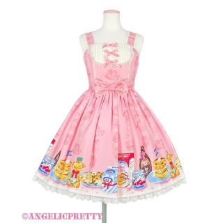 アンジェリックプリティー(Angelic Pretty)の本日発送 新品未使用 angelicpretty honey cakeセット(ひざ丈ワンピース)