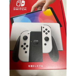 ニンテンドースイッチ(Nintendo Switch)の新品未開封　Nintendo Switch 有機ELモデル ホワイト　スイッチ(家庭用ゲーム機本体)