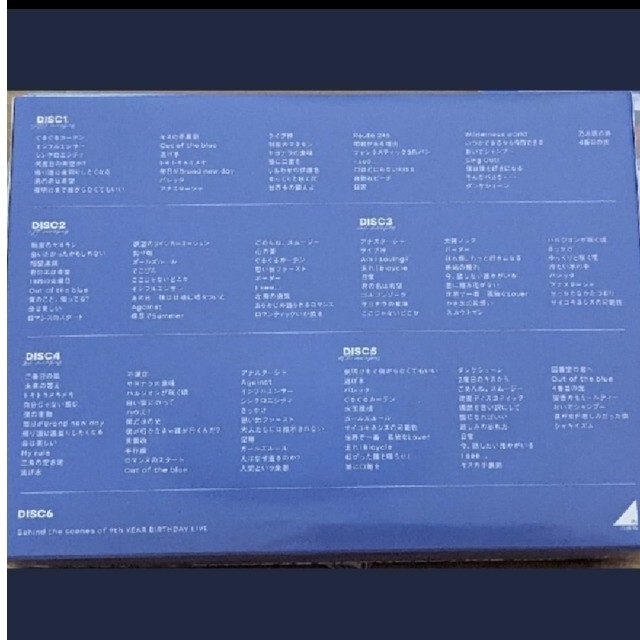 乃木坂46(ノギザカフォーティーシックス)の9thYEAR BIRTHDAYLIVE 5DAYS完全生産限定盤Blu-ray エンタメ/ホビーのDVD/ブルーレイ(アイドル)の商品写真