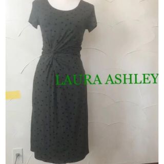 ローラアシュレイ(LAURA ASHLEY)のローラアシュレイ ストレッチワンピース(ひざ丈ワンピース)