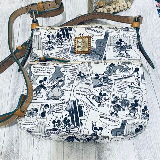 ディズニー(Disney)のDOONEY&BOURKE ディズニー コミック柄 ショルダーバッグ(ショルダーバッグ)