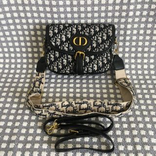 Christian Dior - 希少 ディオール ハニカム柄 PVC レザー ショルダー オンラインストア早割 ショルダー レザー ハニカム ディオール バッグ ゴールド金具 ポシェット ショルダーバッグ