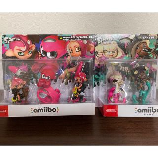 ニンテンドウ(任天堂)のスプラトゥーン　amiibo トリプルセット　テンタクルズセット(アニメ/ゲーム)