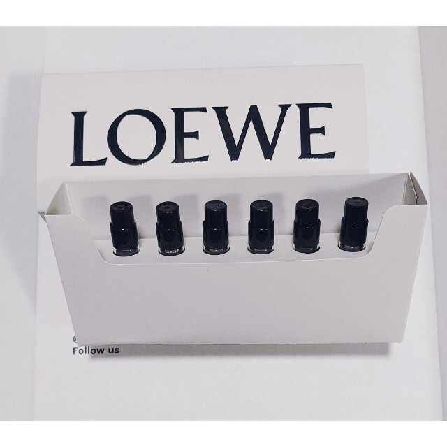 【新品未使用】LOEWE サンプルボックス6本　フェミニン