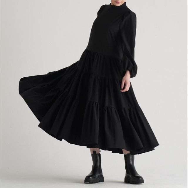 she tokyo★Mona black リトルブラックドレス 0サイズ レディースのワンピース(ロングワンピース/マキシワンピース)の商品写真