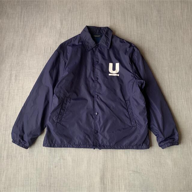 17AW UNDERCOVER ナイロン コーチジャケット ネイビー サイズ2