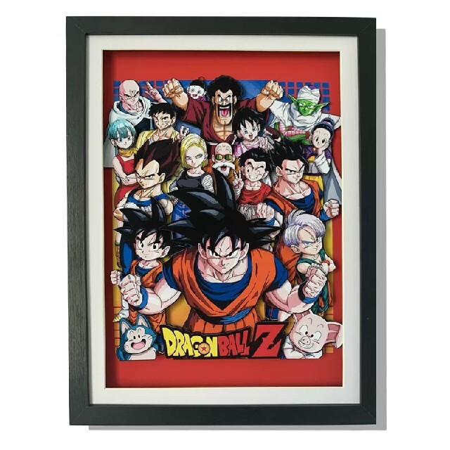 ☆ドラゴンボールZ☆海外限定 立体画 絵画 アート 3D仕様 タイプ ☆ドラゴンボールZ☆海外限定 立体画 絵画 アート 3D仕様 タイプ