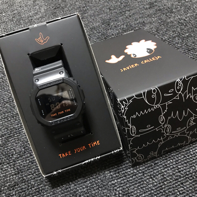 CASIO - ○限定品 Javier Calleja 別注G-SHOCK DW-5600G22の通販 CASIO - ○限定品 Javier Calleja 別注G-SHOCK DW-5600G22の通販