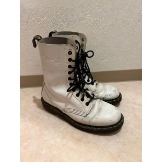 ドクターマーチン(Dr.Martens)のドクターマーチン　8ホール　ホワイト(ブーツ)