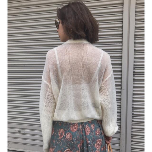 しめます Ameri BUSTIER PATTERN KNIT SET☆の通販 by ひとみん's shop しめます Ameri BUSTIER PATTERN KNIT SET☆の通販 by ひとみん's shop