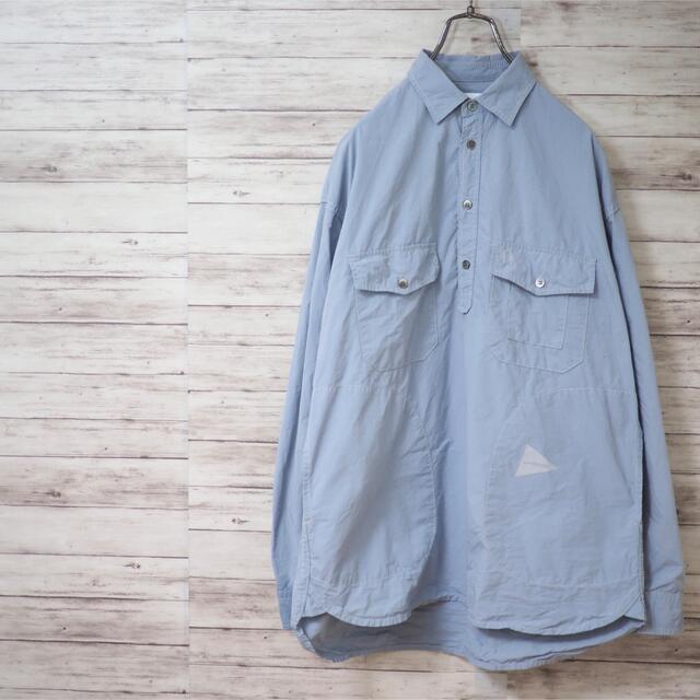 and wander(アンドワンダー)のand wander Cordura Typewriter Over Shirt メンズのトップス(シャツ)の商品写真