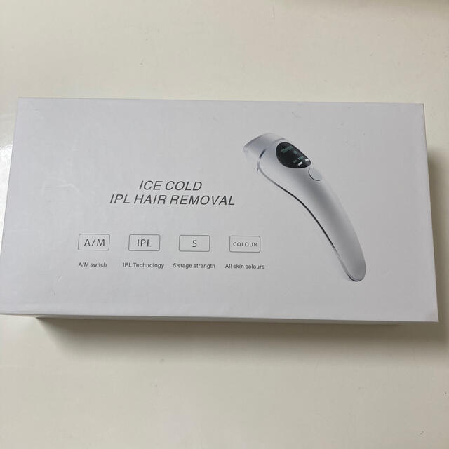 脱毛器 ICE COLD IPL HAIR REMOVAL 自宅脱毛