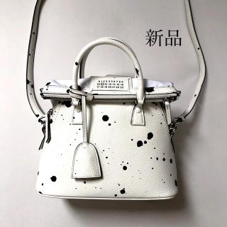 マルタンマルジェラ(Maison Martin Margiela)の新品 メゾン マルジェラ 5AC ミニ ペンキ柄 ショルダーバッグ ハンドバッグ(ハンドバッグ)