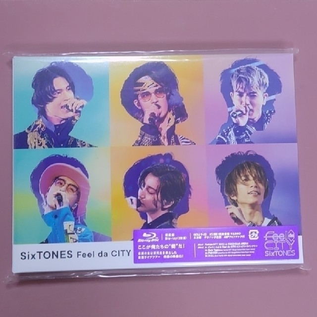 DVD/ブルーレイSixTONES   Feel da CITY   初回盤Blu-ray