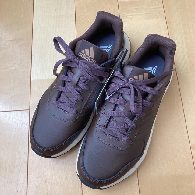 お値下げ。未使用 adidas ジップ スニーカー