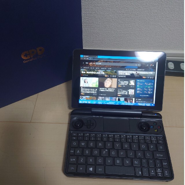 期間限定値下 GPD WIN MAX SSD1TB スマホ/家電/カメラのPC/タブレット(ノートPC)の商品写真