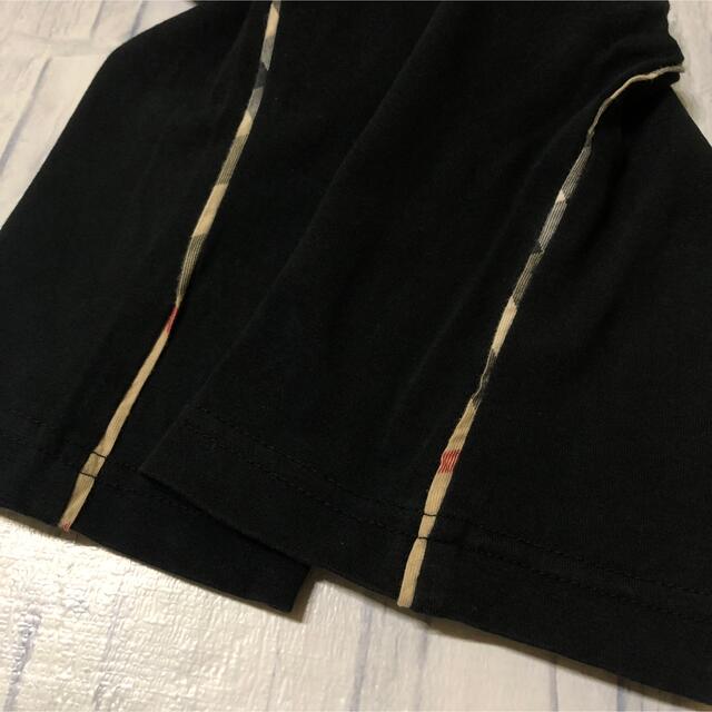 BURBERRY(バーバリー)のバーバリー パンツ 80 黒　ノバチエック キッズ/ベビー/マタニティのベビー服(~85cm)(パンツ)の商品写真