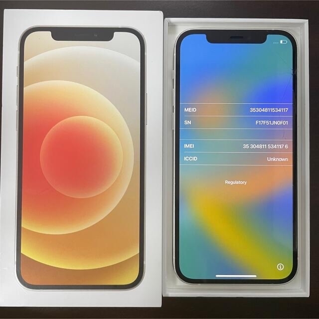 シリーズ↨ Apple - アップル iPhone12 64GB ホワイト SIMフリーの通販