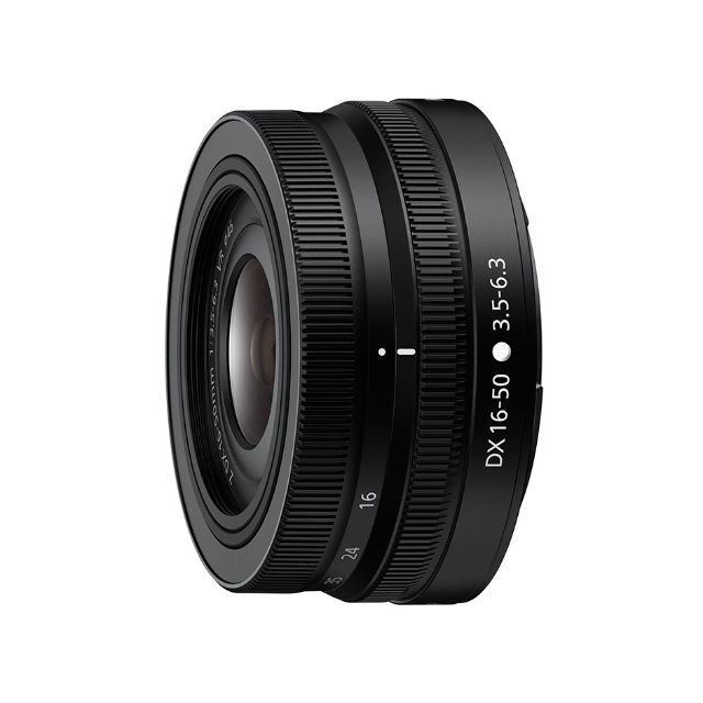 Nikon(ニコン)の新品 ニコン Z DX 16-50mm f/3.5-6.3 VR クロ 1年保証 スマホ/家電/カメラのカメラ(レンズ(ズーム))の商品写真