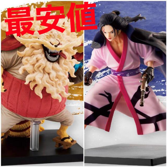 ONE PIECE(ワンピース)のワンピース　一番くじ　見参！赤鞘九人男　ネコマムシ　イゾウ　フィギュア エンタメ/ホビーのフィギュア(アニメ/ゲーム)の商品写真