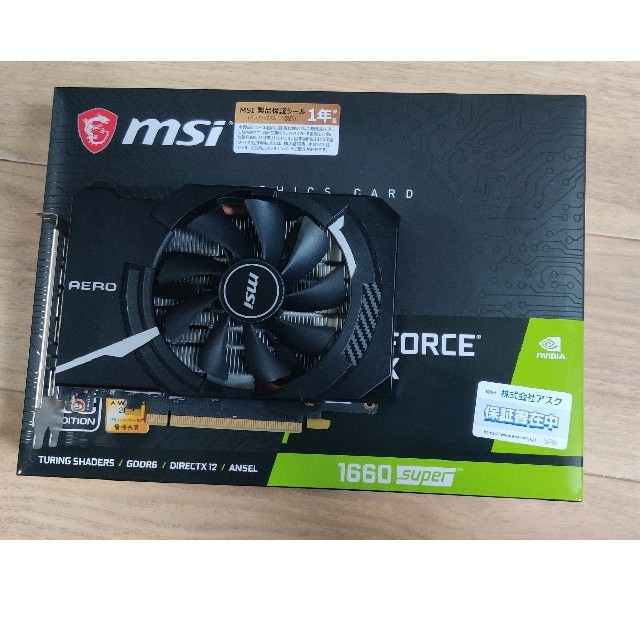 MSI Geforce GTX1660Super AERO ITX