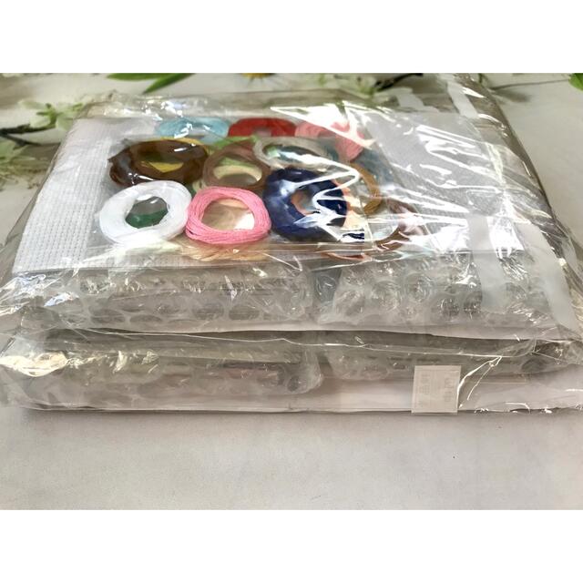 世界を旅するクロスステッチコースターキット 2点セットの通販 by ROSE