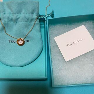 Tiffany & Co. - ティファニー T トゥーマザー オブ パール サークル ネックレス 日本限定