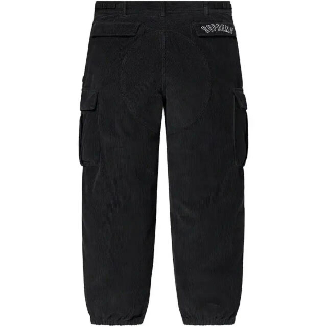 Supreme/Nike Arc Corduroy Cargo Pant 黒 L